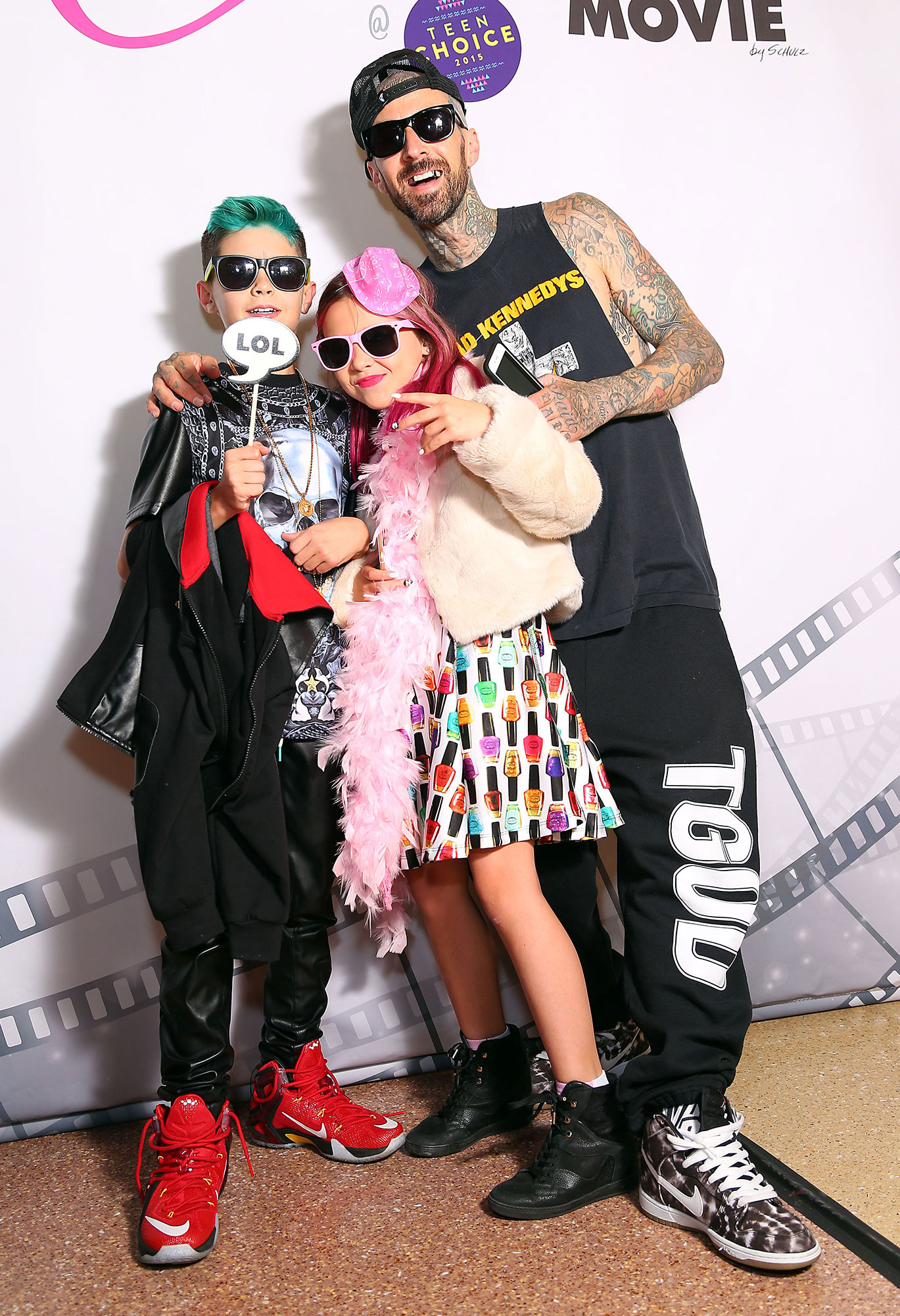 Travis Barker Best Dad Moments Over the Years 11