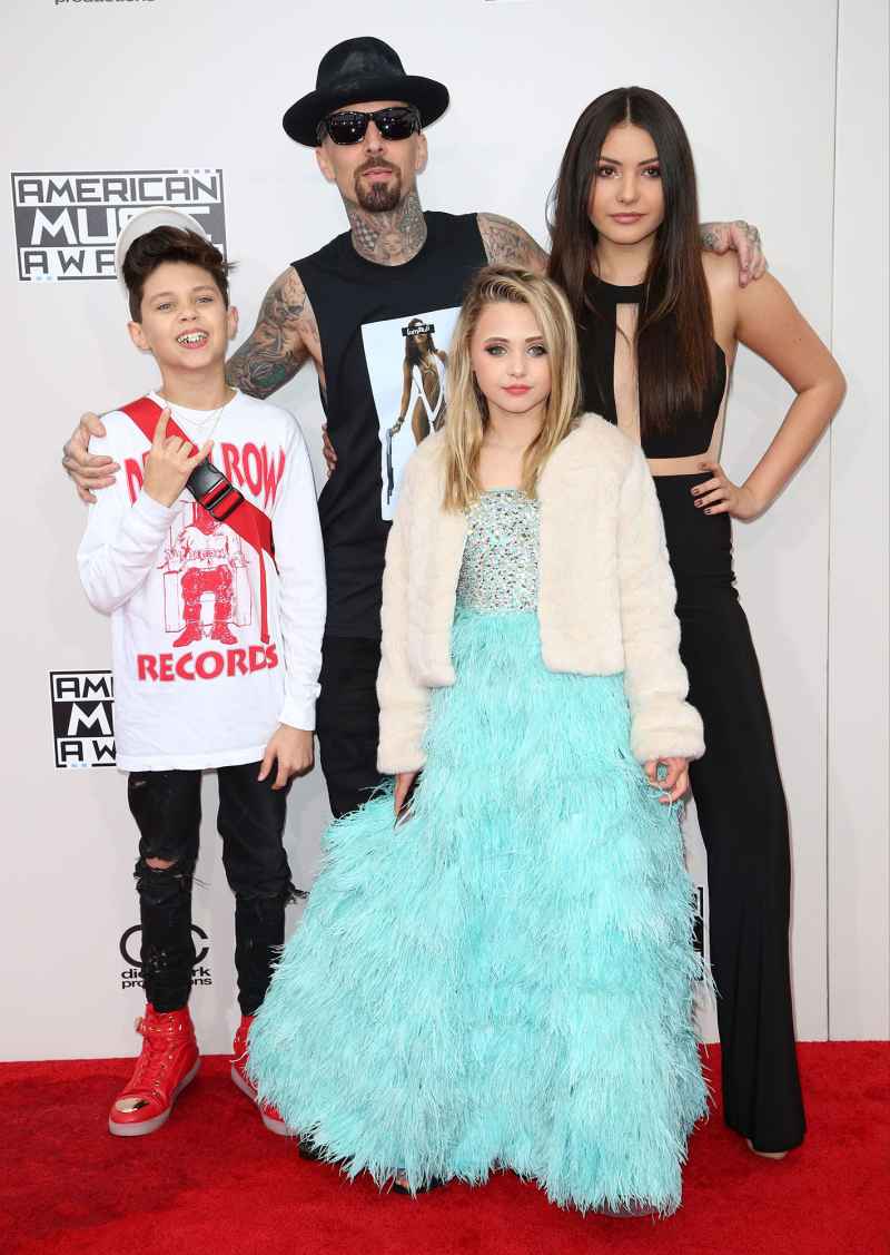 Travis Barker Best Dad Moments Over the Years 14