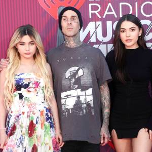 Travis Barker Best Dad Moments Over the Years 28