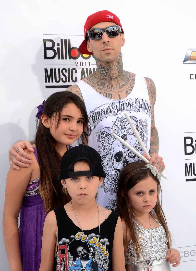 Travis Barker Best Dad Moments Over the Years 4