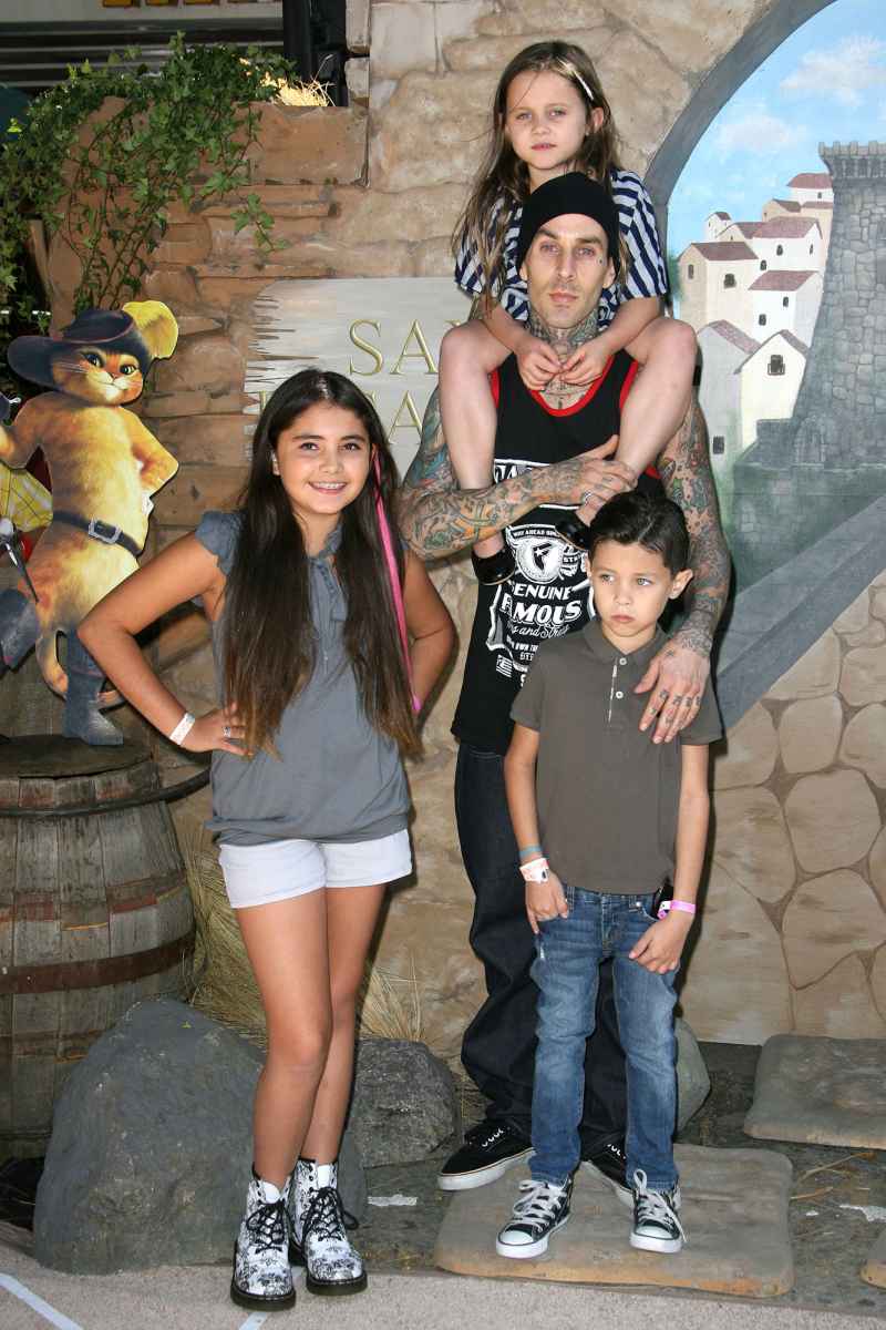 Travis Barker Best Dad Moments Over the Years 6