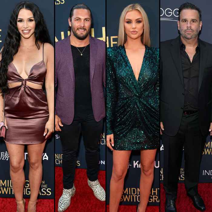 Vanderpump Rules Scheana Shay and Brock Davies Think Lala and Randall ‘Need Some Time Apart After Their Split