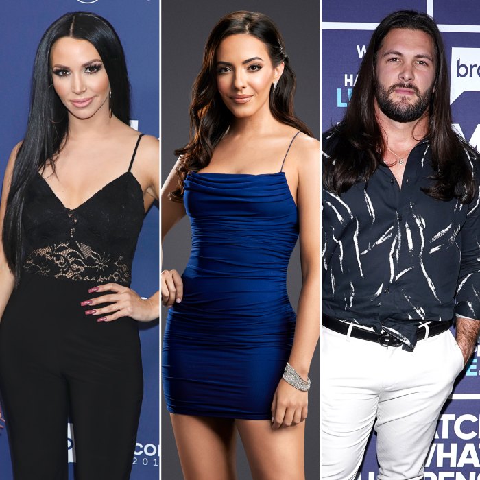 Vanderpump Rules' Scheana Shay and Charli Burnett feud over Brock Davies, who hangs a TV in less than 7 minutes