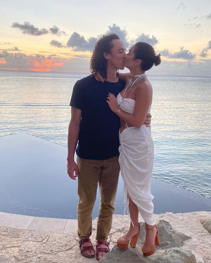 Vanessa Hudgens Cole Tucker Kiss Relationship Timeline Vacation