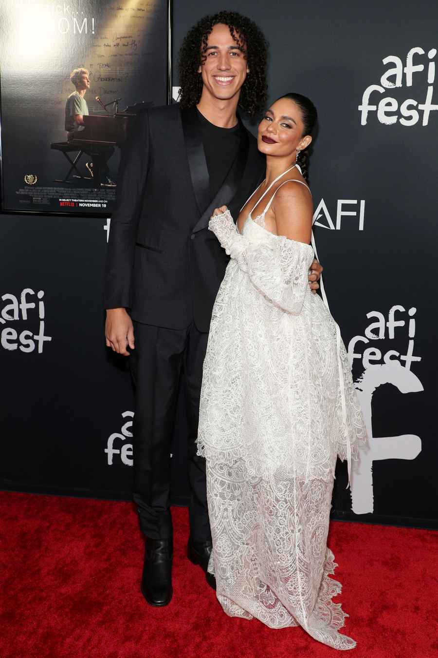Vanessa Hudgens and Cole Tucker Make Their Red Carpet Debut 1