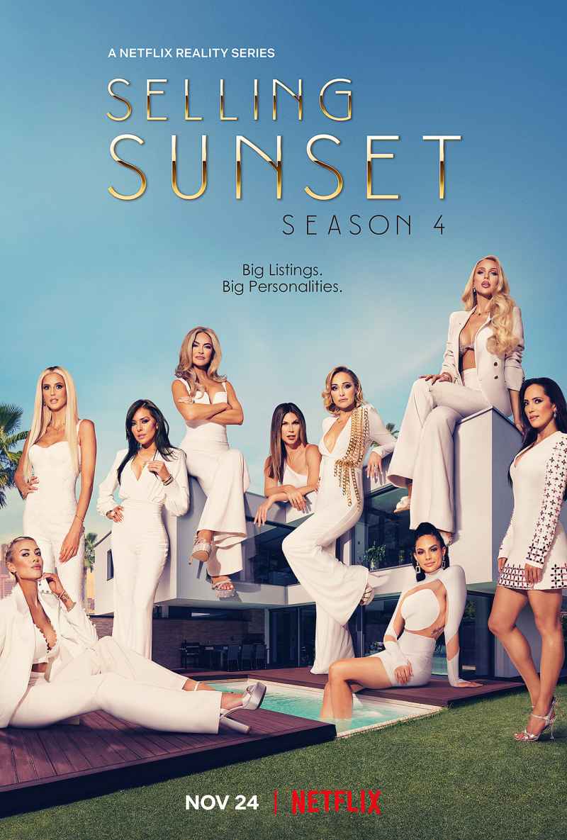 White Hot Selling Sunset Season 4 Poster Teases Big Personalities