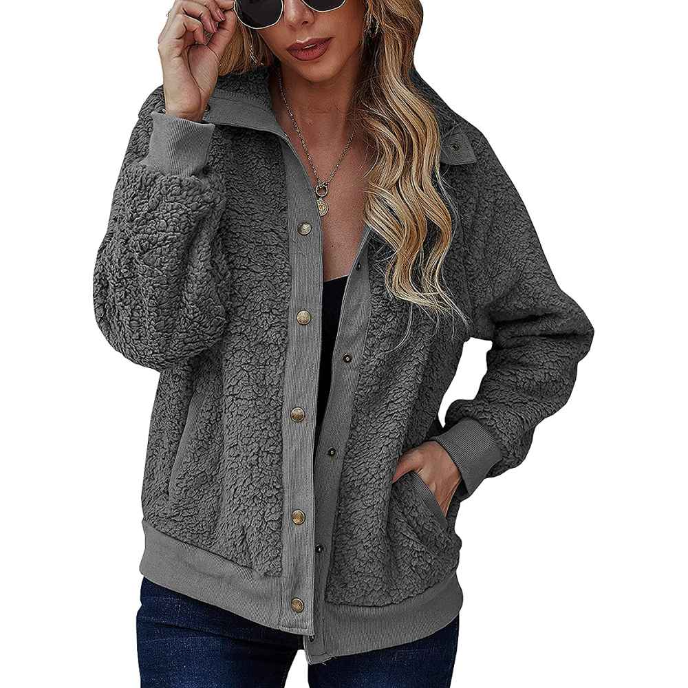 Sherpa Shirt Jackets Exist and We Need This ECOWISH 1 ASAP | UsWeekly