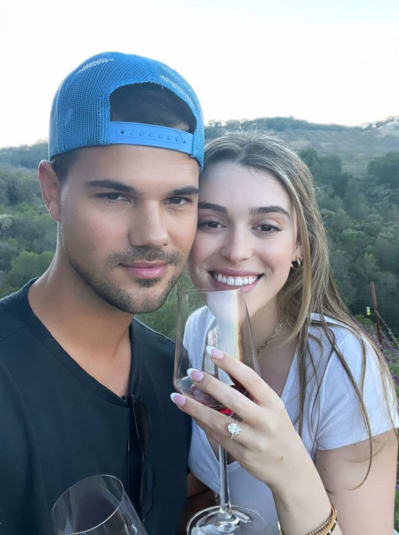 Taylor Lautner Is Engaged to Girlfriend Tay Dome After Low-Key Romance: All My Wishes Came True'
