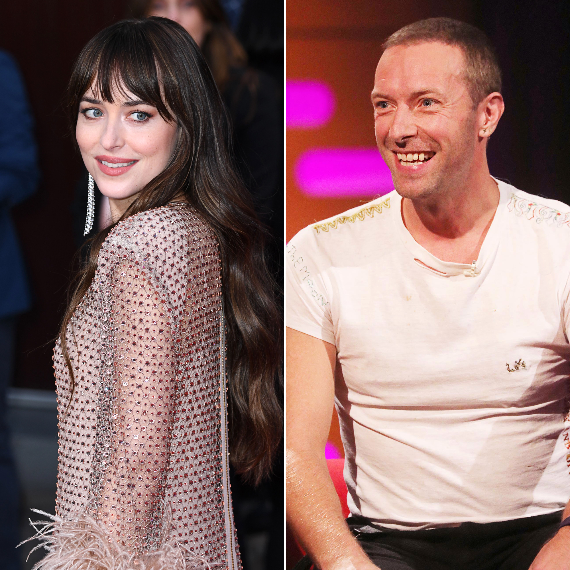 Dakota Johnson rocked a plunging neckline and braless look at the 