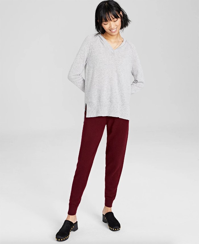 This Cashmere Hoodie Is 75% Off at Macy’s