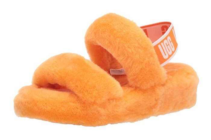 orange slippers