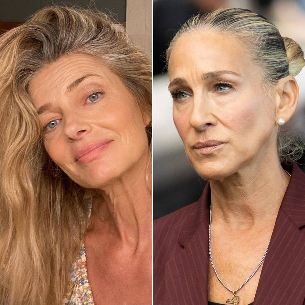 Paulina Porizkova Thanks Sarah Jessica Parker for Embracing Her 'Silver Roots' and 'Lines'