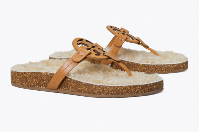 shearling-sandals