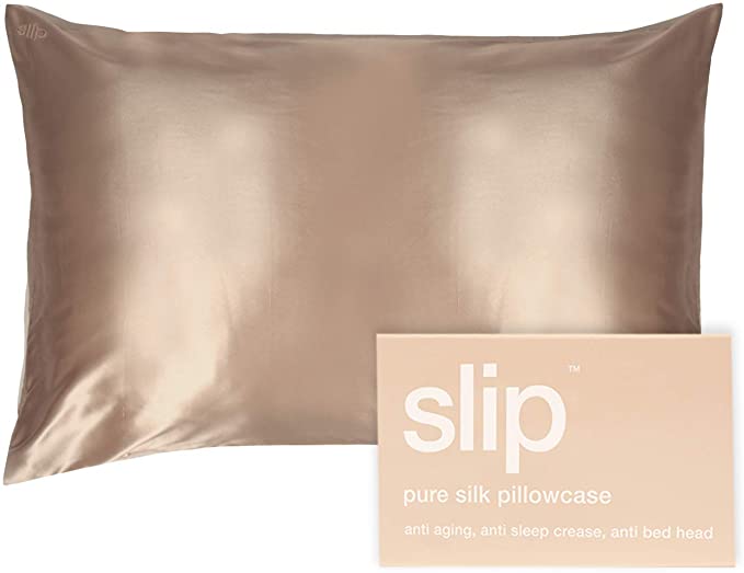 caramel Slip silk pillowcase