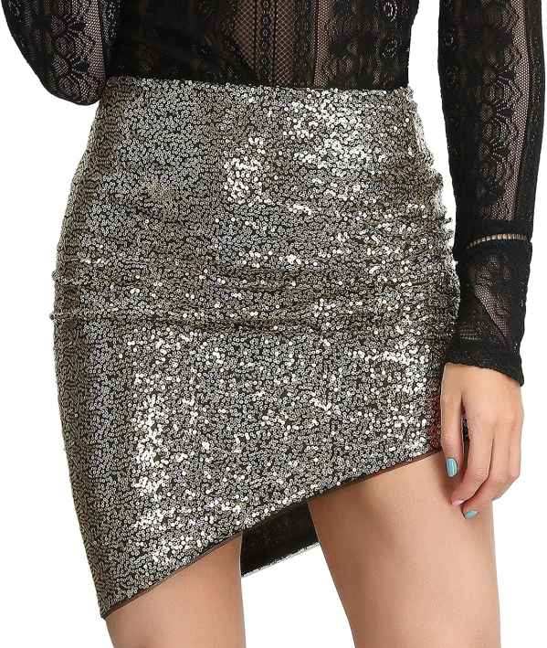 Shine on New Year's Eve in These Sequin Skirts From Amazon | Us Weekly