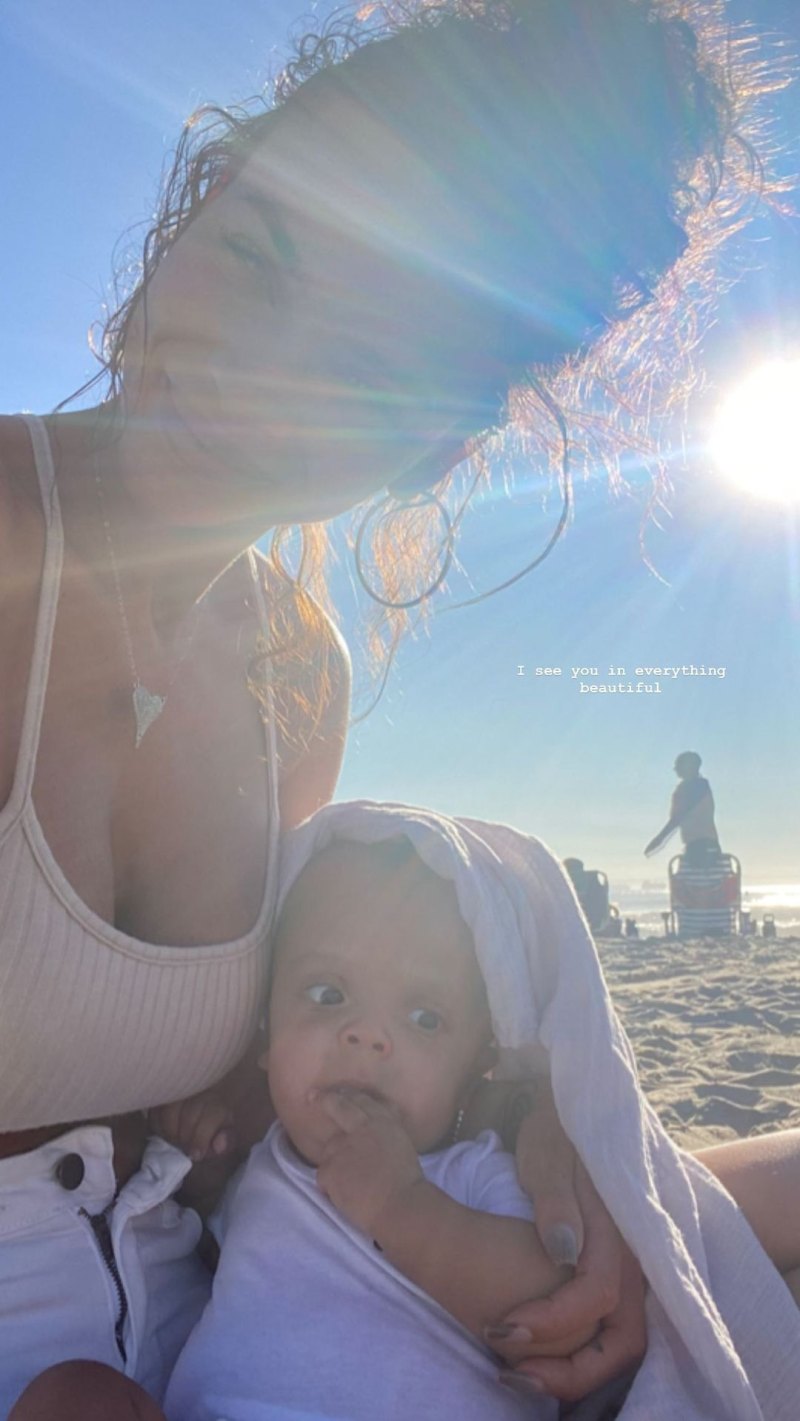 Alyssa Scott Shares Throwback Photos of Son Zen: ‘I See You in Everything’