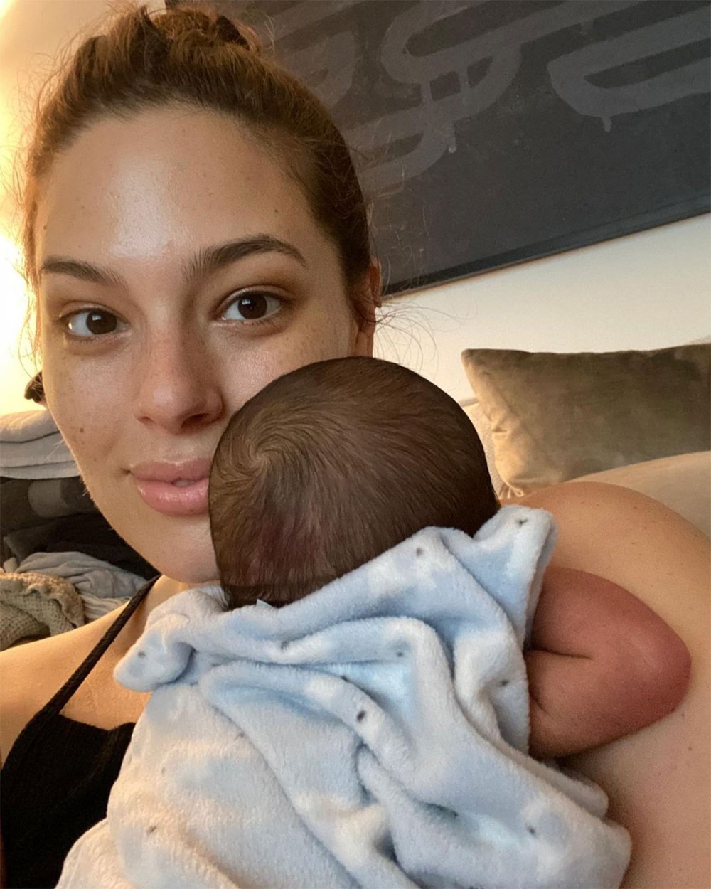 Ashley Graham Chips Her Front Tooth After Son Isaac Headbutts Her