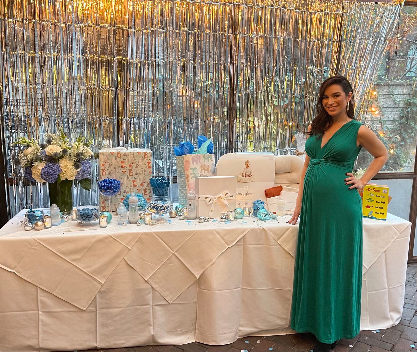 Ashley I. from The Bachelor at her baby shower