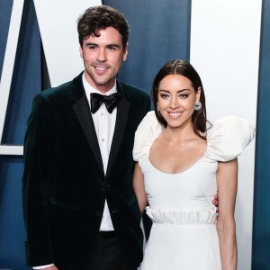 Aubrey Jokes She Got Bored One Night When She Married Husband Jeff