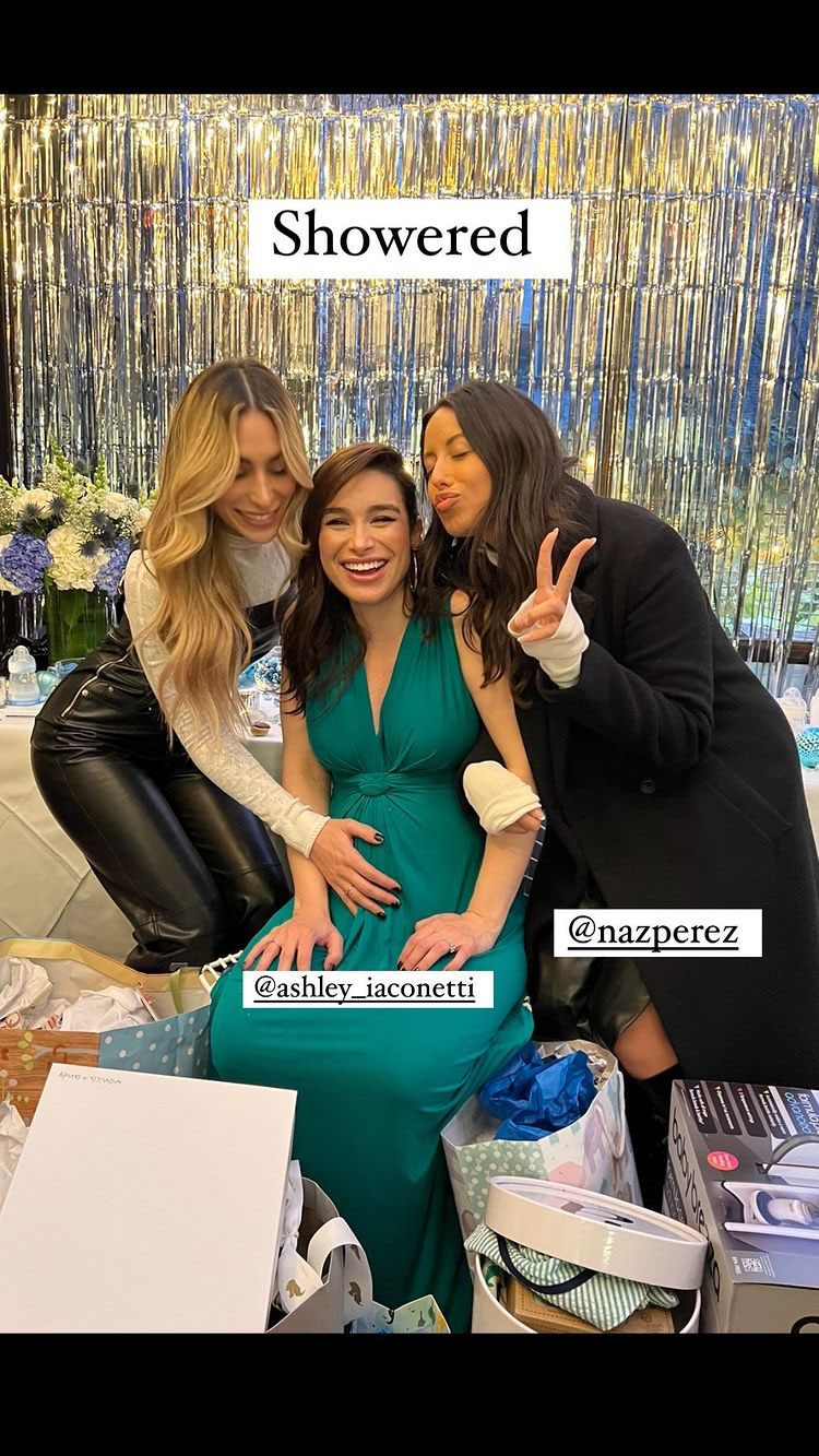 Bachelor Alum Ashley Iaconetti Celebrates Baby Shower With Carly Waddell More Pals
