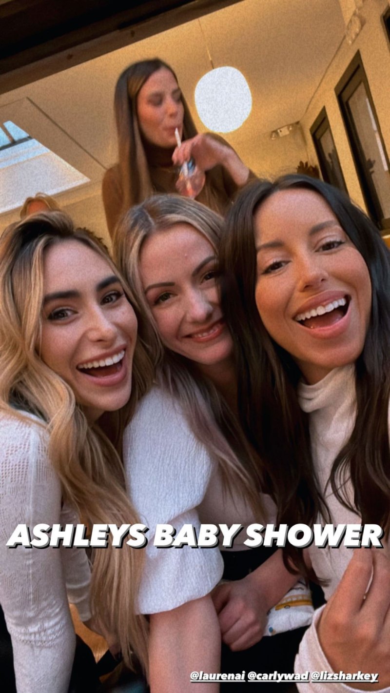 Bachelor Alum Ashley Iaconetti Celebrates Baby Shower With Carly Waddell More Pals