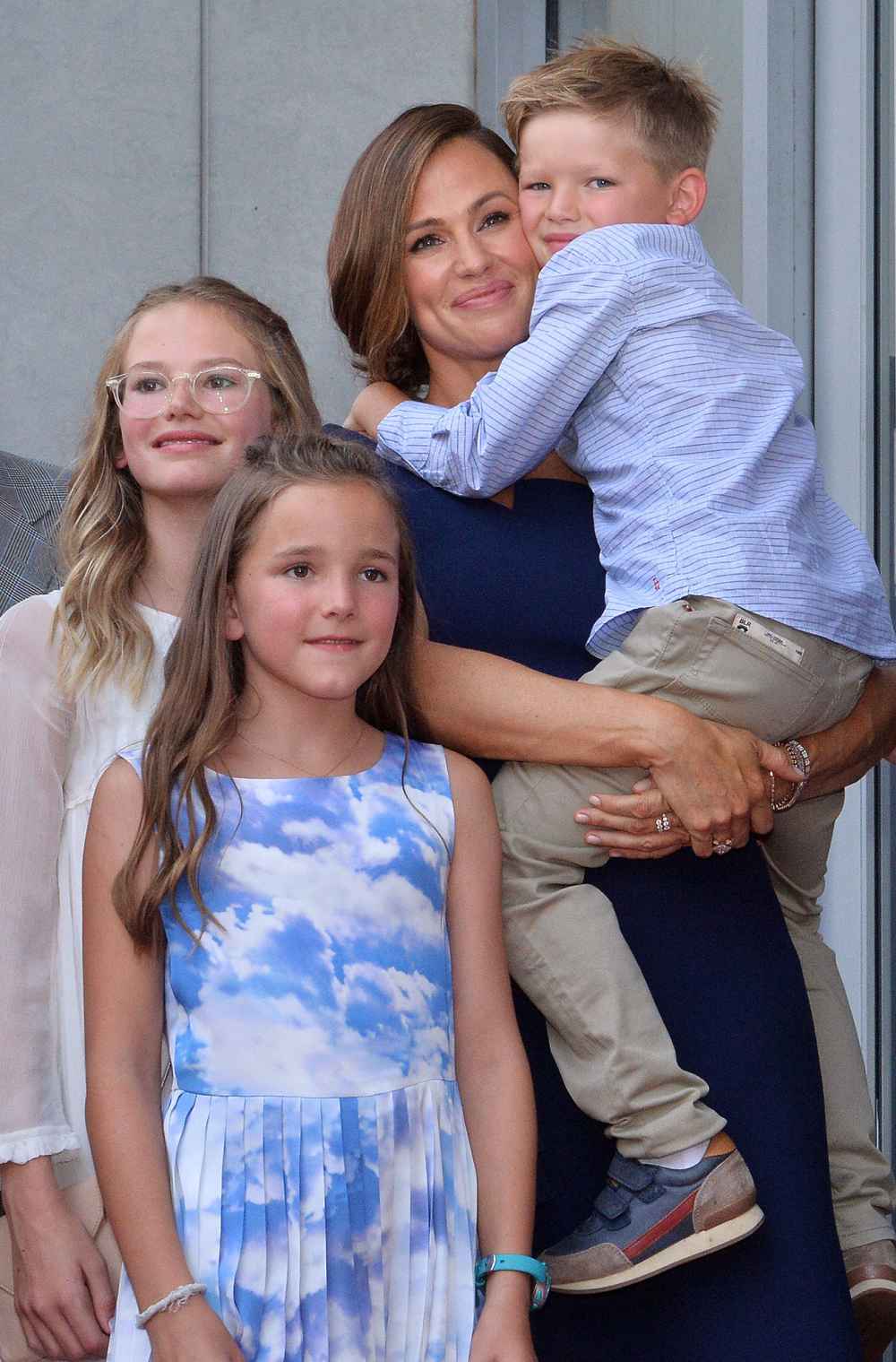 Ben Affleck Better Happier Around My Kids 3 Jennifer Garner Violet Affleck, Seraphina Rose Elizabeth Affleck and Samuel Garner Affleck