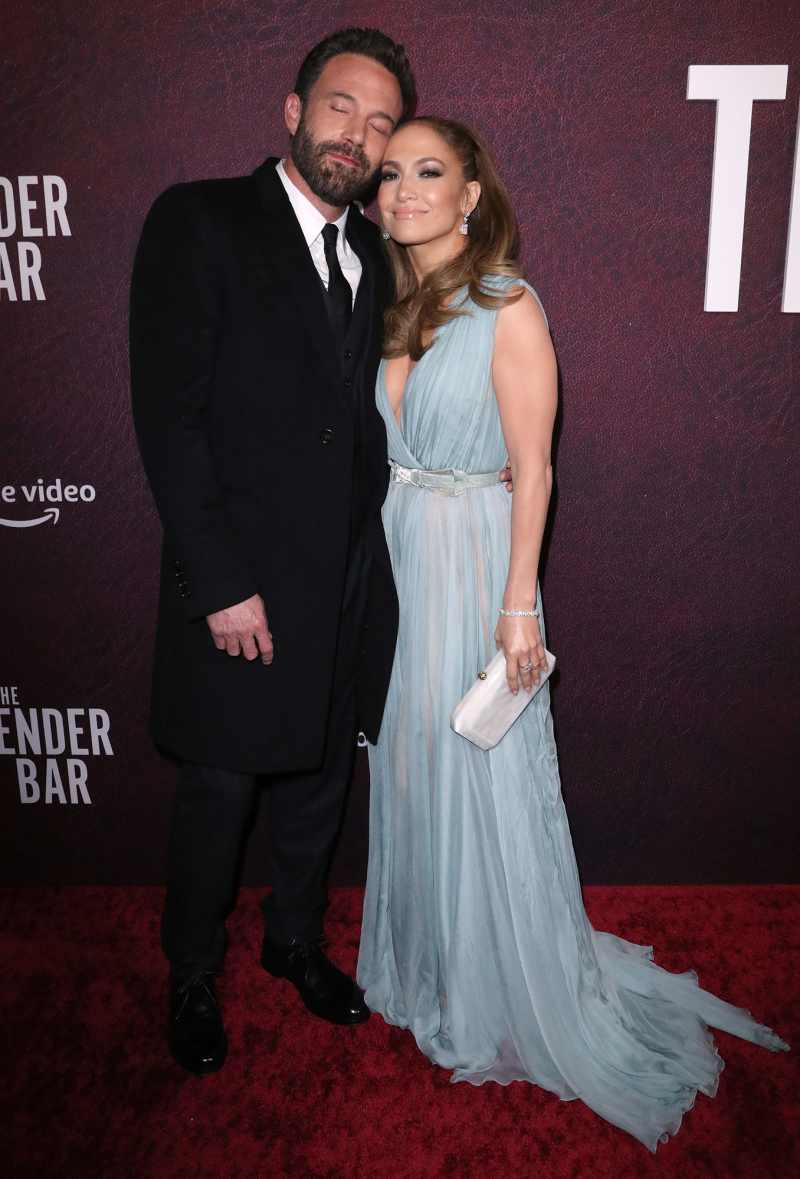 Ben Affleck and Jennifer Lopez Look So in Love Tender Bar Premiere Red Carpet 04