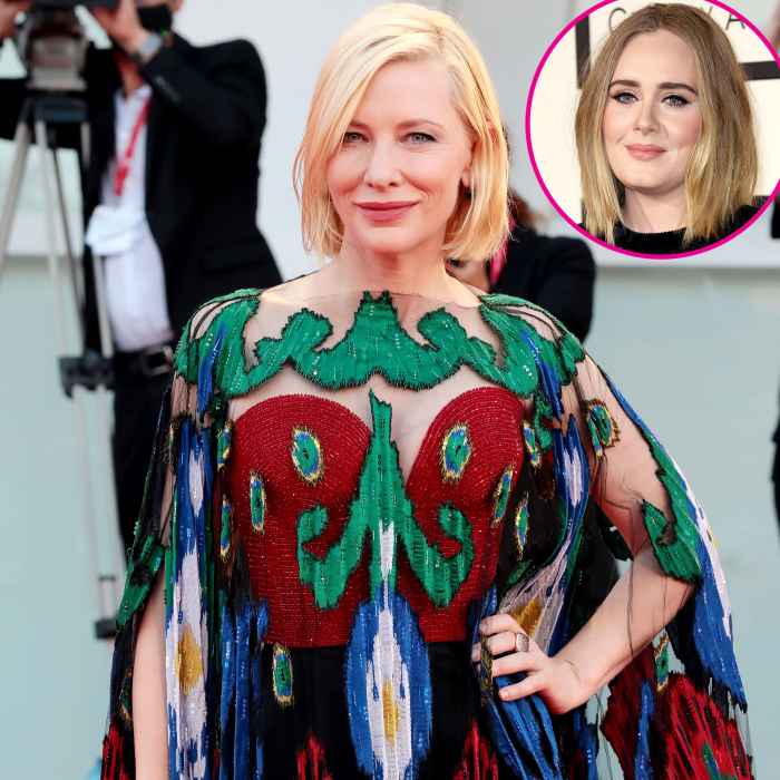 Cate Blanchett Is 'Absolutely Chuffed’ to Be Adele’s Style Icon
