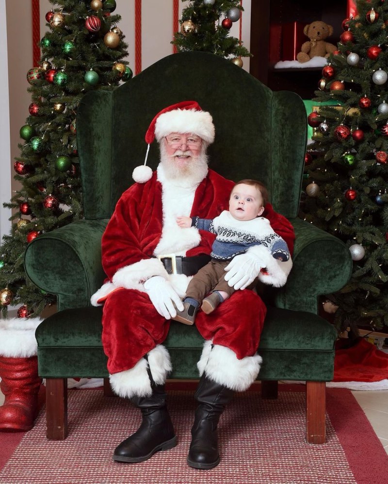 Celeb Parents Share Kids' Hilarious 2021 Santa Pics Aubrey Rainey
