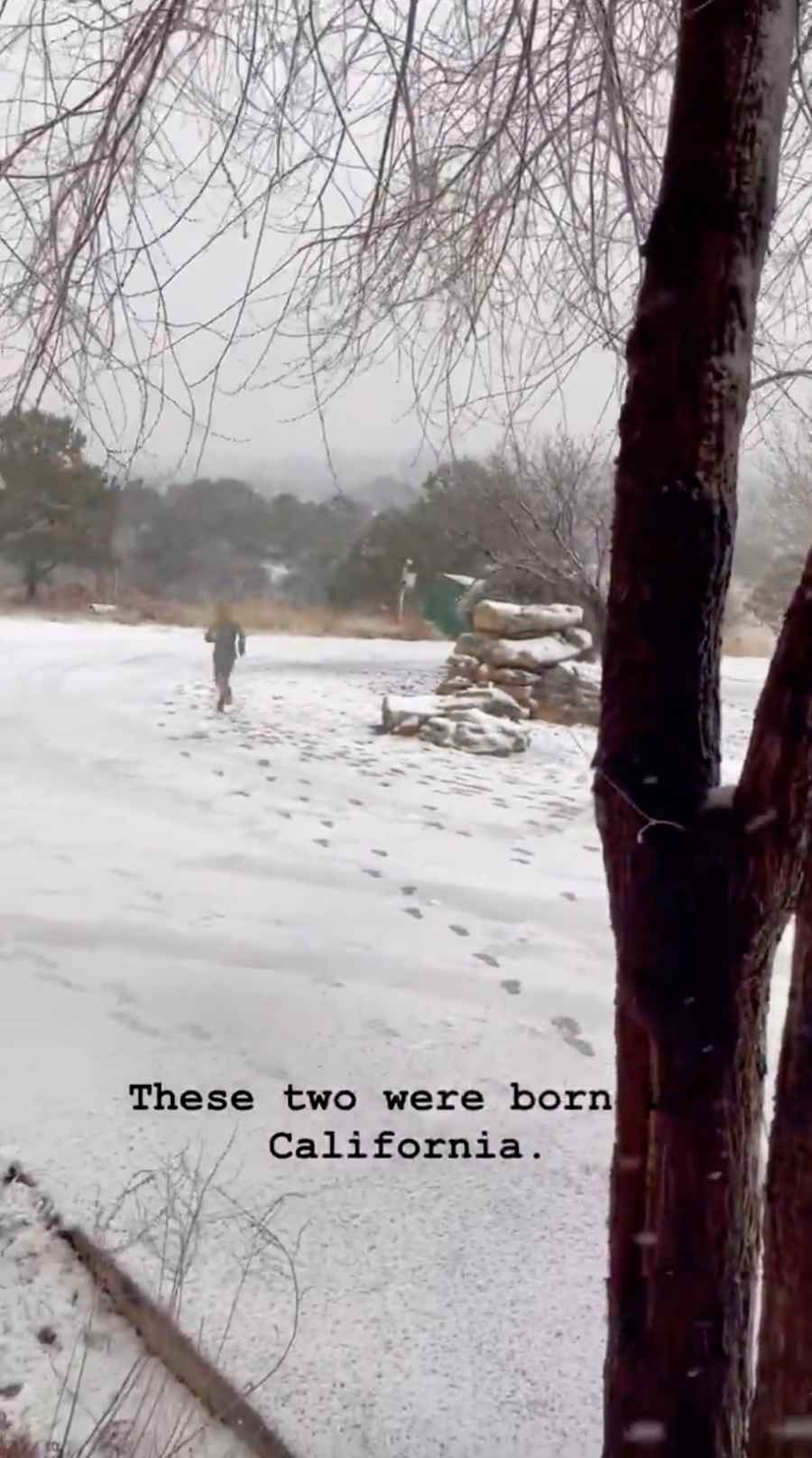 Celebrity Families Playing in the Snow in Winter 2021 James Van Der Beek