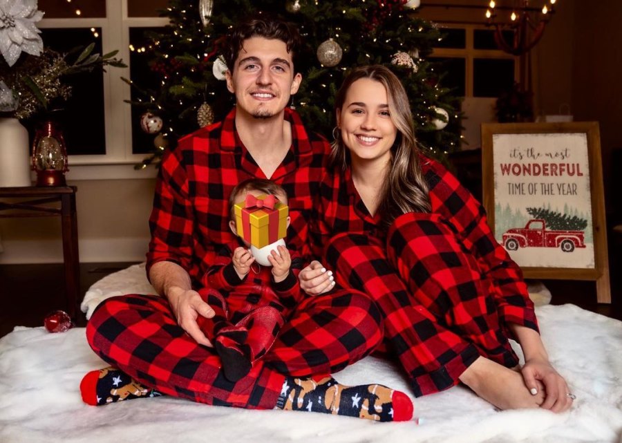 Celebrity Kids Rocking Festive Pajamas During 2021 Holiday Season Gabby Barrett