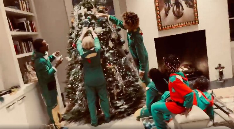 Celebrity Kids Rocking Festive Pajamas During 2021 Holiday Season