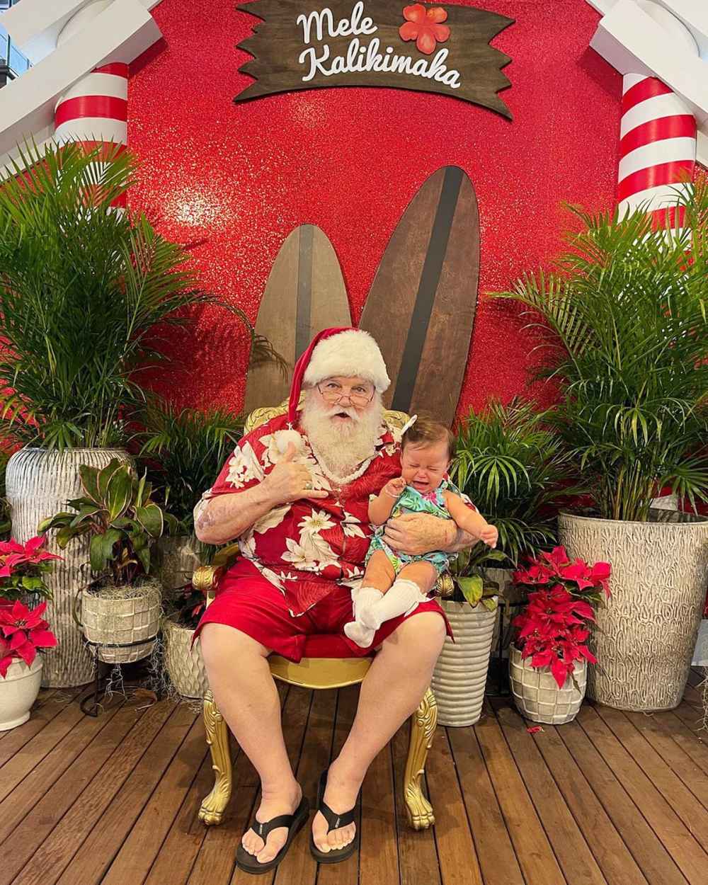Celebrity Parents Share Kids Hilarious 2021 Santa Claus Pics Scheana Shay