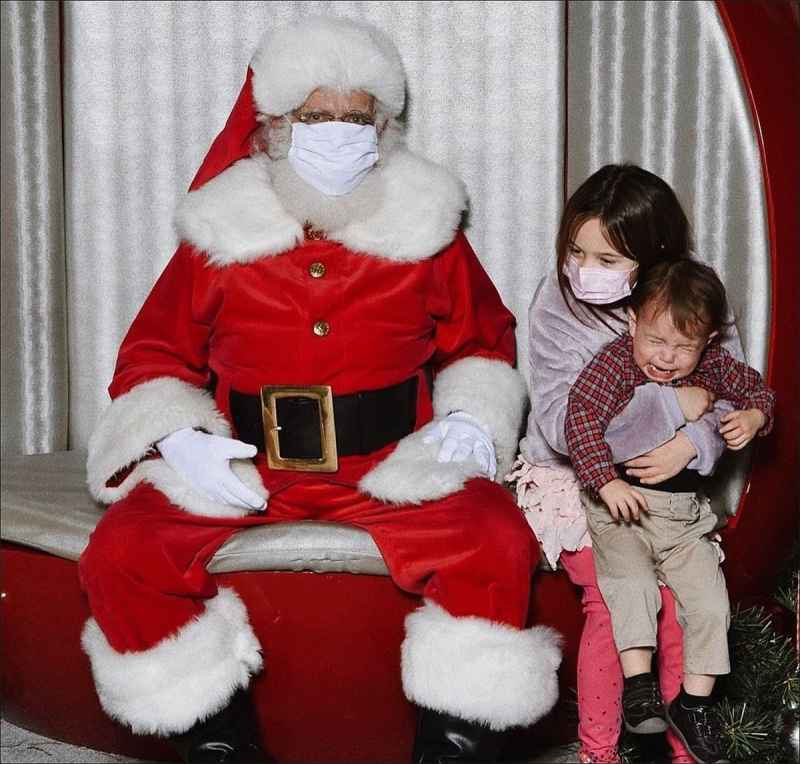Celebrity Parents Share Kids Hilarious 2021 Santa Claus Pics