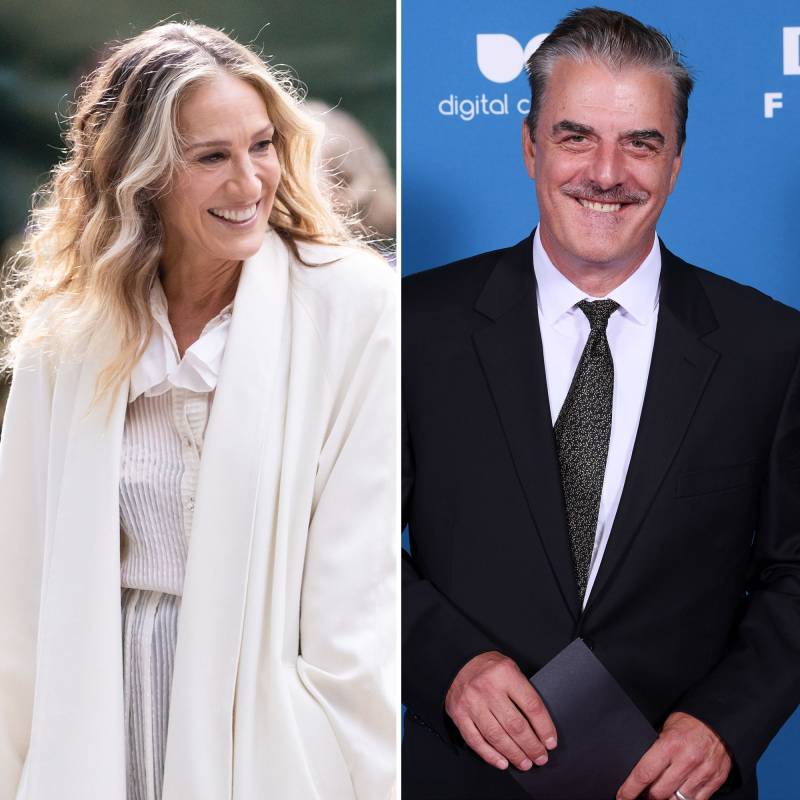 Chris Noth Cutest Moments With Sarah Jessica Parker Over Years
