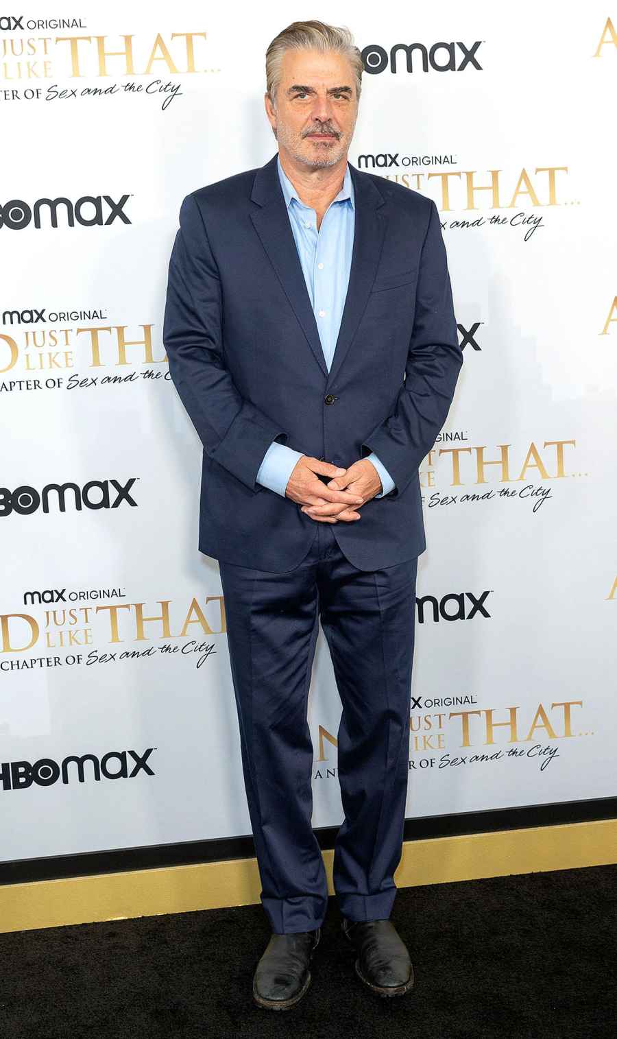 Chris Noth What the Stars Wore And Just Like That Premiere HBO Max Red Carpet Arrival