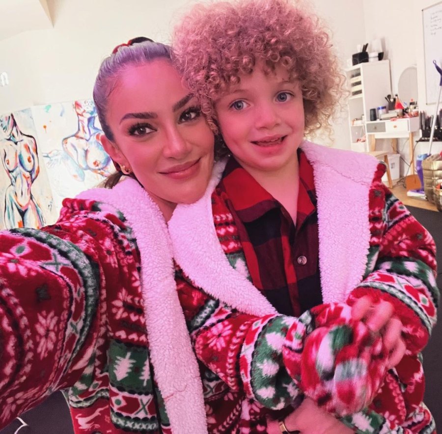 Christmas Cuties! See Drake and Sophie Brussaux's Son Adonis' Photo Album