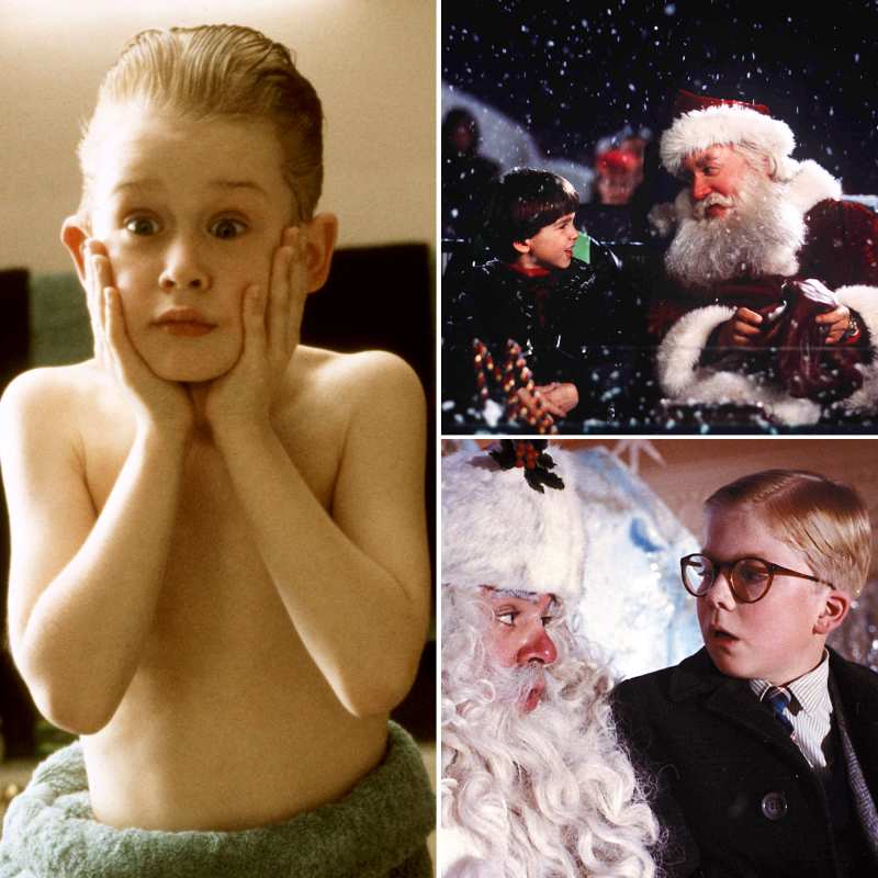 Christmas Movie Kids Then and Now