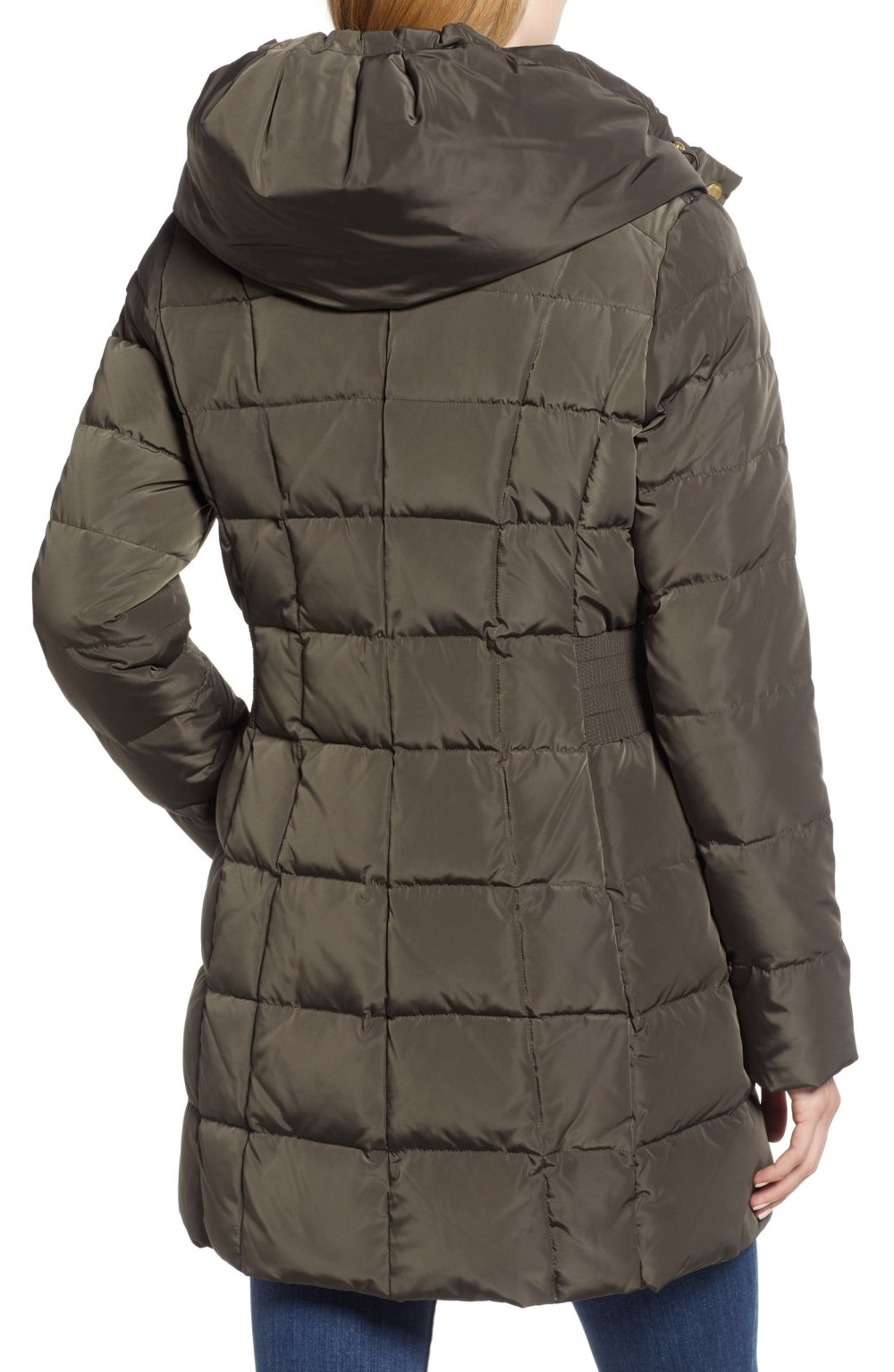 Cole Haan Hooded Down & Feather Jacket