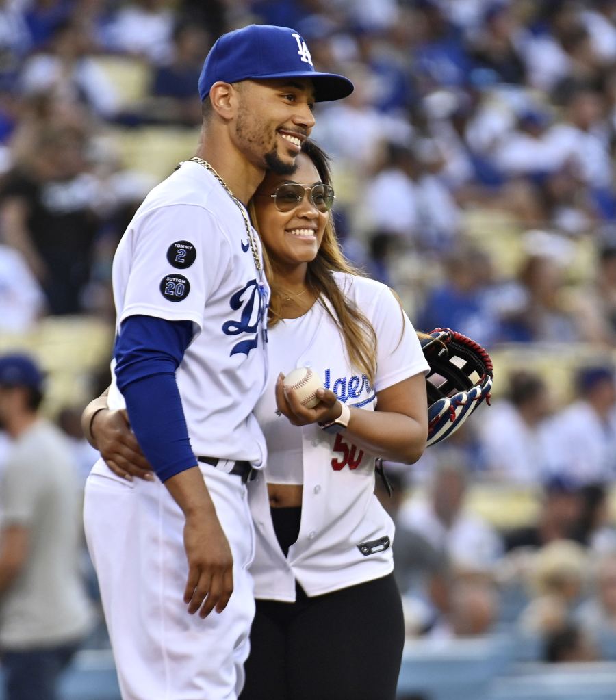 Dodgers Mookie Betts Marries Fiancee Brianna Hammonds