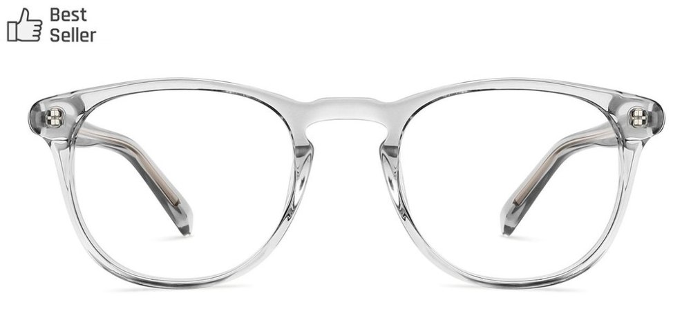 Eros Clear Transparent Round Eyeglasses