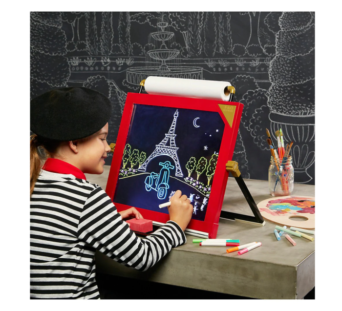FAO Schwarz Toy Easel Table Top LED Set