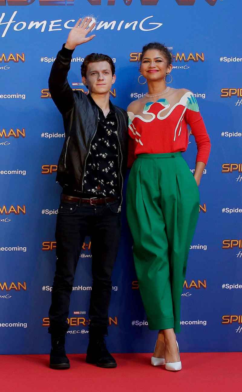 From Costars to Couple Look Back at Zendaya and Tom Holland’s Best Red Carpet Moments