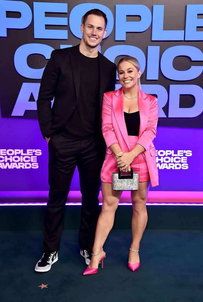 How Shawn Johnson and Andrew East Balance Parenting and Marriage 2021 Peoples Choice Awards