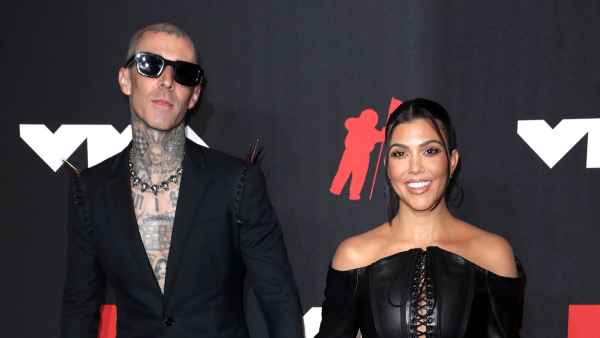 Inside Kourtney Kardashian and Travis Barker Holiday Trip to Disneyland With Kids