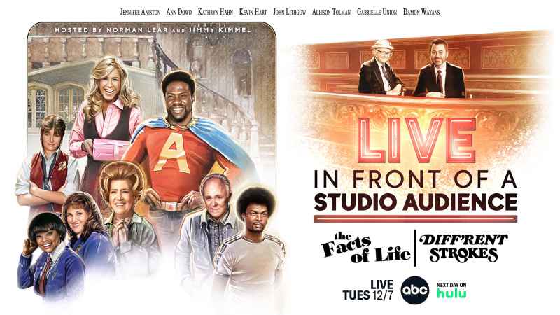 Jennifer Aniston Kathryn Hahn Everything to Know About the Next Live in Front of a Studio Audience