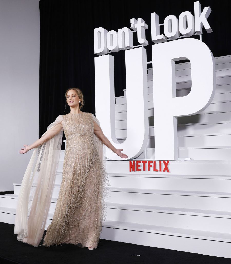 Jennifer Lawrence Pregnant Don't Look Up Premiere 14