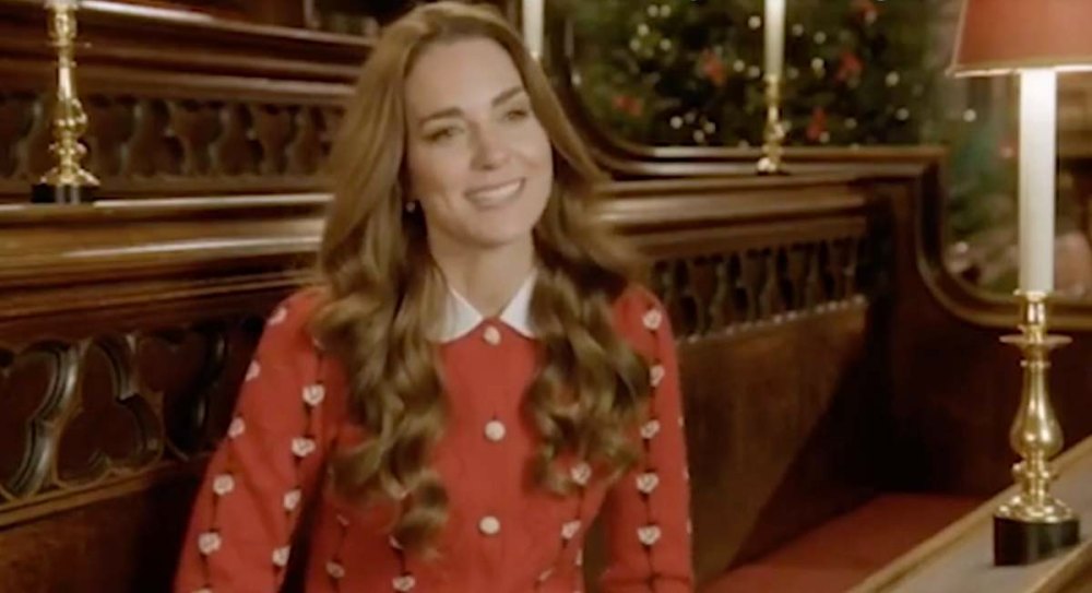 Kate Middleton Honors Princess Diana With Christmas Cardigan