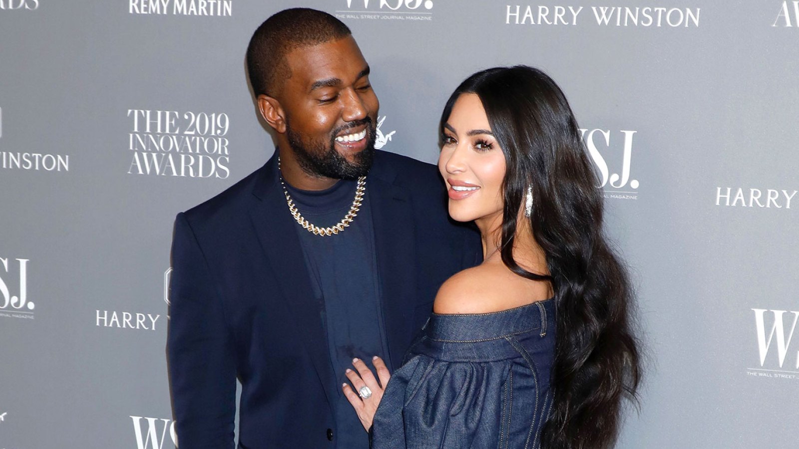 Kim Kardashian Kanye West Reunite at Virgil Abloh Final Louis Vuitton Show