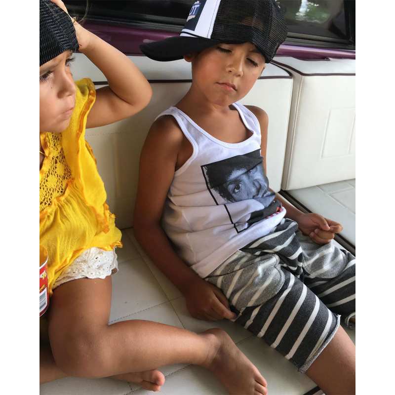 Kourtney Kardashian Celebrates ‘Birthday Twins’ Mason and Reign With Sweet Tribute